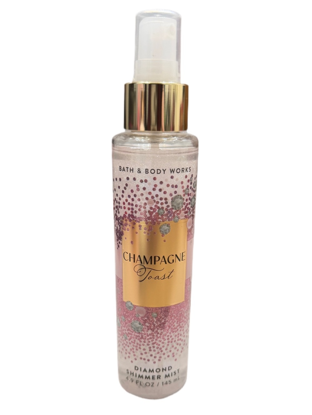 Bath & Body Works Champagne Toast Diamond Shimmer Mist - Pink & Gold